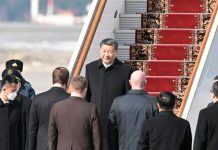 El presidente de China, Xi Jinping, llegó a Moscú como aliado importante de Putin