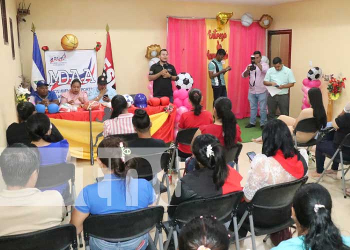 Foto: Entregan reconocimientos a mujeres deportistas en Siuna y Nandaime / TN8