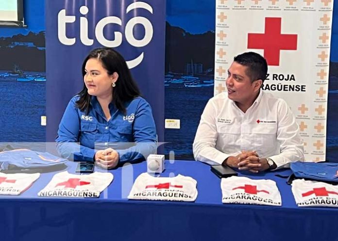 Foto: Tigo realiza donación a Cruz Roja Nicaragüense / TN8
