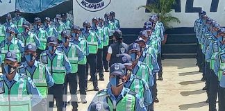 Foto: 200 nuevos agentes de Tránsito en Nicaragua / TN8