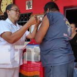 Foto: Vacunación en barrios de Managua / TN8