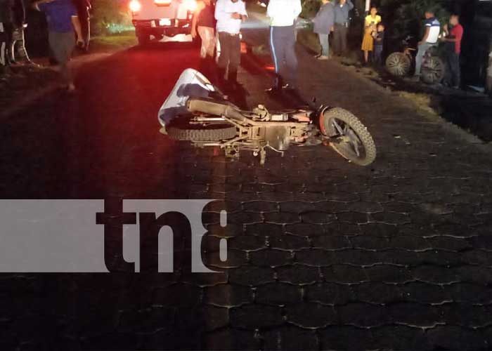 Foto: Jalapa: Motociclista provoca accidente y se da a la fuga / TN8