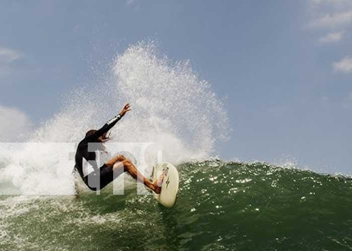 Foto: “Deporte para Reyes” Firme impulso del Surf en Las Peñitas / Cortesía