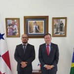 Embajador de Nicaragua, sostuvo reunión en la Embajada de Panamá en Brasil