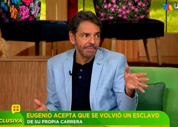 Eugenio Derbez asegura que se siente esclavo de su propia carrera