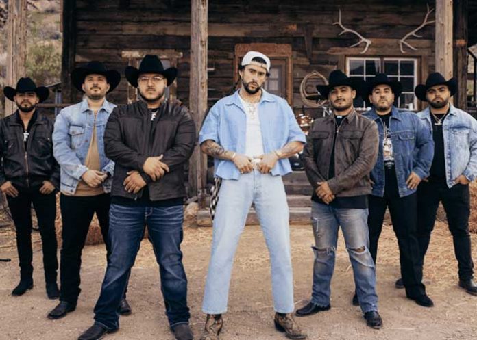 Bad Bunny y Grupo Frontera rompe récord en Spotify