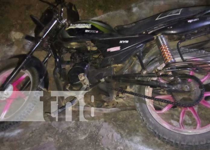 Adolescentes lesionados por accidente de motocicleta en Wiwilí Nueva Segovia