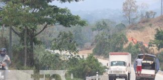 Bonanza y Rosita reciben del Gobierno de Nicaragua 30 kilómetros de concreto hidráulico