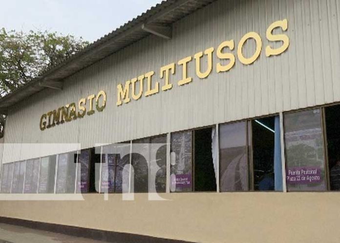 Foto: Inauguran nuevo Gimnasio Multiuso en el D-VI de Managua / TN8