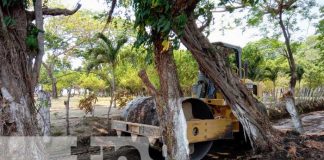 Reparan camino de acceso a Punta Jesús María en la Isla de Ometepe