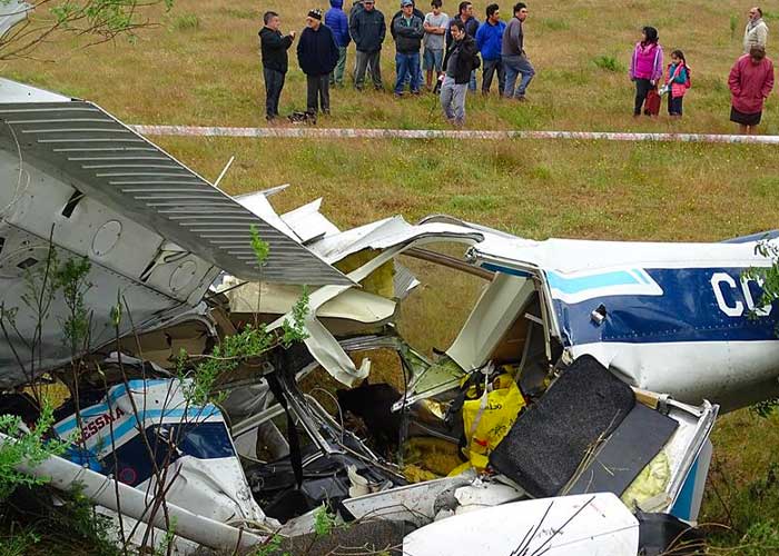 Accidente aéreo en Chile deja cuatro fallecidos