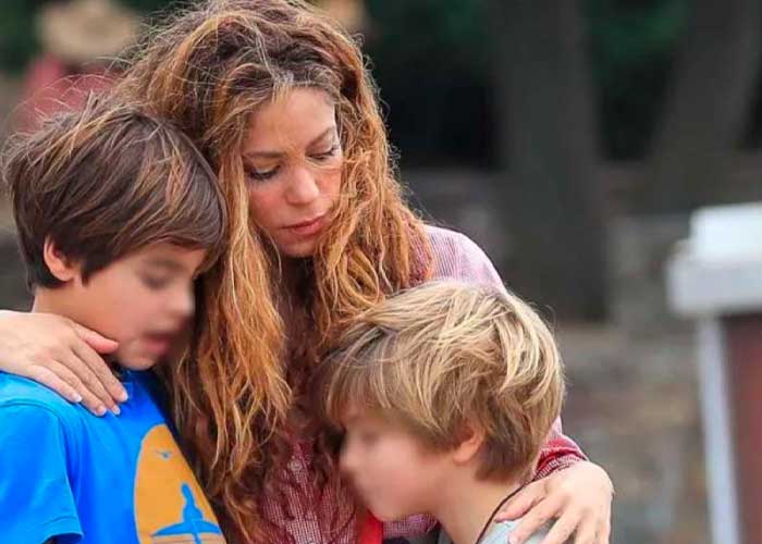 Shakira pide respeto a la intimidad de sus hijos Milan y Sasha