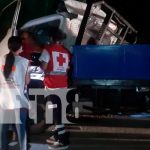 Colisión entre camiones deja saldo de dos muertos y un lesionado en Tipitapa