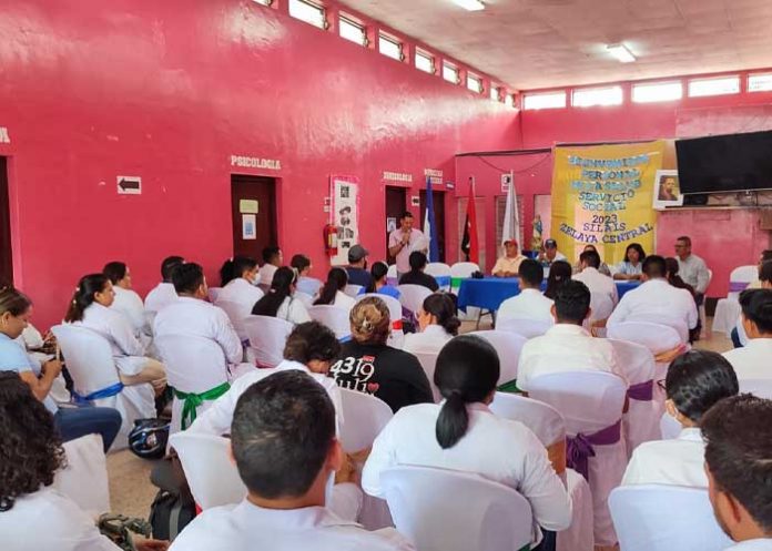 Foto: Realizan acto bienvenida a Médicos Y Profesionales de la Salud en Nueva Guinea / Cortesía