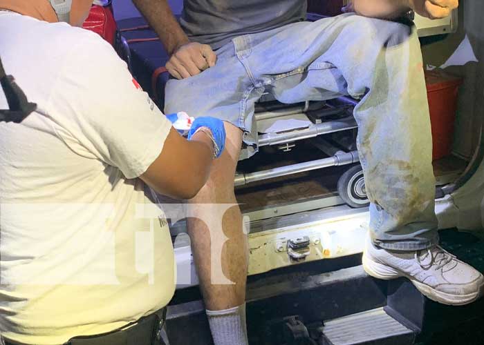 Foto: Hombre es baleado tras ser víctima de asalto en Cedro Galán, Managua / TN8