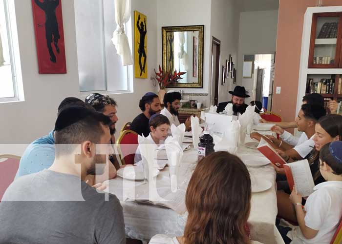 Judíos en Casa Chabat en Nicaragua también celebran sus pascuas