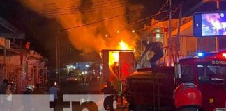 Incendio en un camión en Waslala deja perdidas de más de dos millones de córdobas