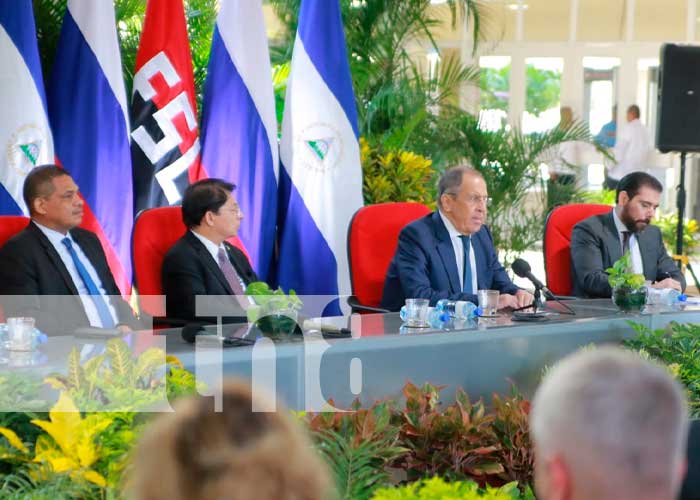 Lavrov en Nicaragua: "tenemos la base para llevar nuestra relación a un nivel cualitativamente alto"