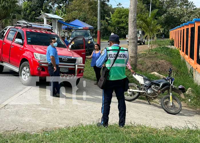 Foto: ¡Otro Más! Accidente de tránsito en la comunidad de Chusli en Jalapa, Nicaragua / TN8
