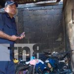 Muere víctima de incendio del barrio Bertha Calderón, Managua