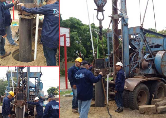 ENACAL construye Nuevo Pozo de Agua en Colonia Don Bosco
