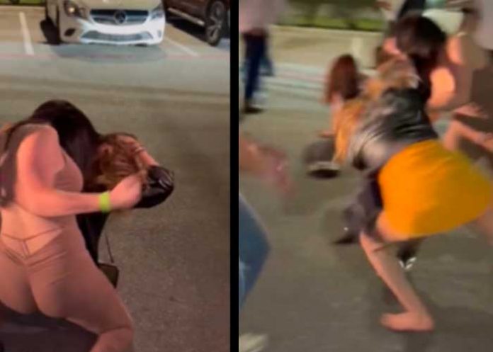 Mujeres protagonizan pelea en un antro de Texas