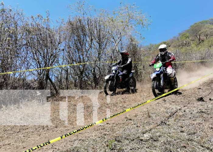 Todo un éxito el festival de moto enduro realizado en Jinotega