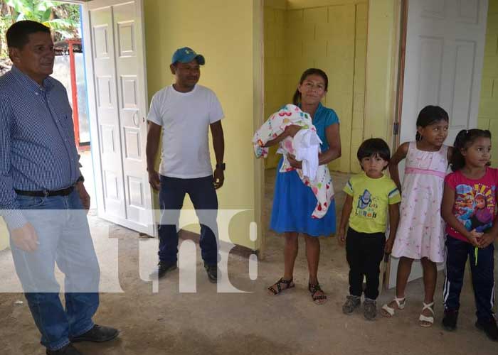 Familias de extrema pobreza ahora cuenta con una vivienda en Jinotega