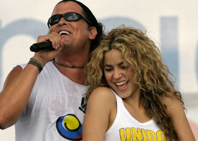 Fans malinterpretan mensaje que Shakira le escribió a Carlos Vives