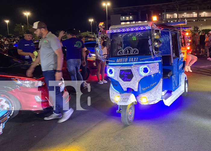 Foto: Realizan exhibición de autos, motos y caponeras modificadas en Managua / TN8