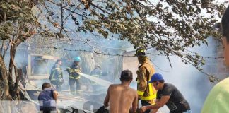 Incendio deja sin vivienda a una humilde familia en León