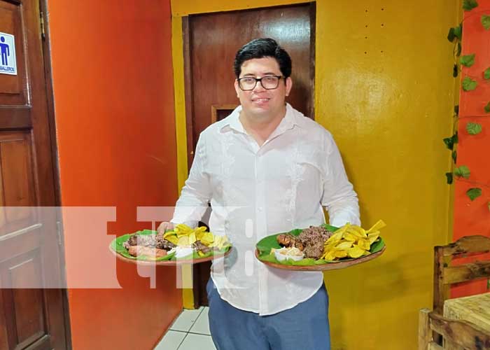 Foto: Surge en Managua «Señor Asado» ¿Te atreverías a comerte todo el tasajo? / TN8