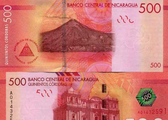 Banco Central de Nicaragua mejorará el billete de 500 córdobas