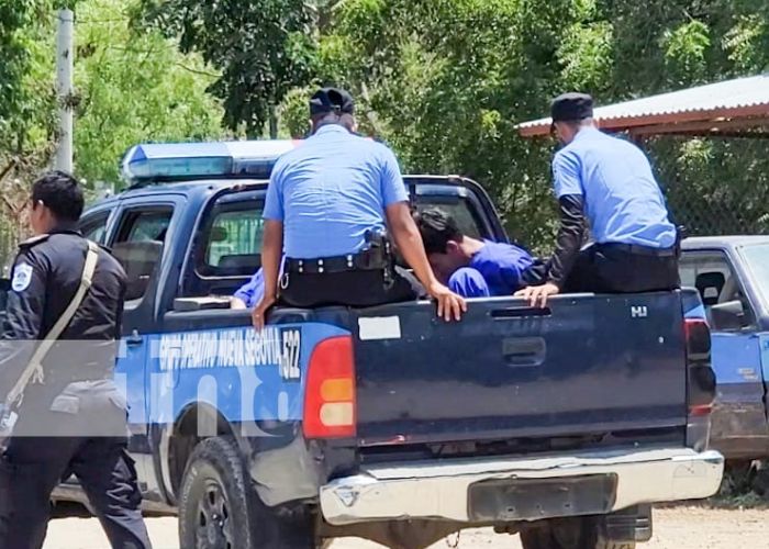 Policía de Nicaragua pone tras las rejas a sujetos en Masaya y Nueva Segovia