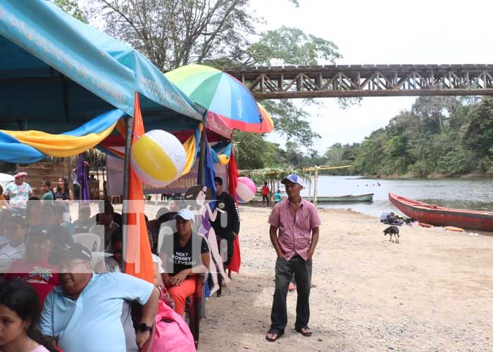 Realizan lanzamiento del balneario más limpio en el Río Wany en Siuna