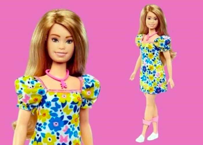 Anuncian nueva muñeca Barbie con síndrome de Down