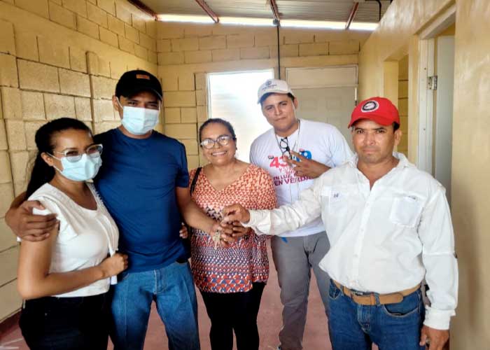 Para una vida mejor, Programa Bismarck Martínez entrega Viviendas a familias de Chichigalpa