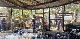 Foto: Incendio reduce a cenizas una vivienda en Managua / TN8