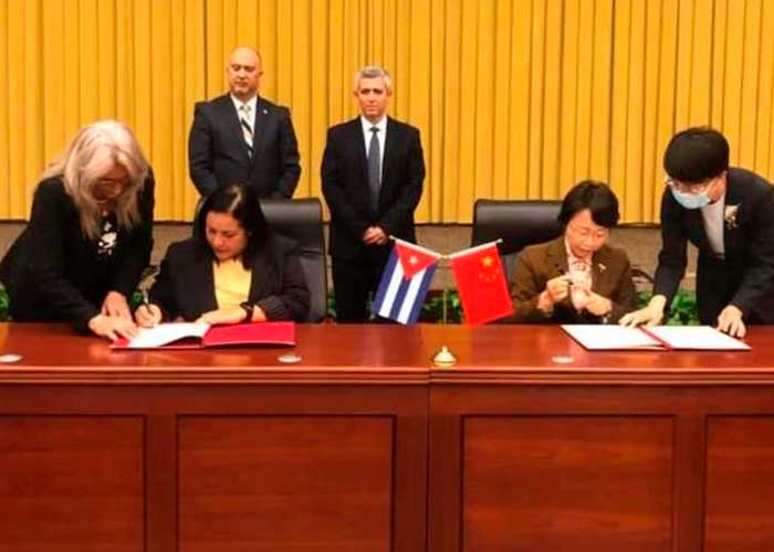 Gobiernos de China y Cuba firmaron un convenio sobre ciberseguridad