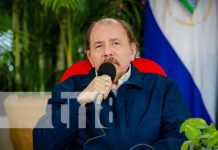 Foto: Presidente Daniel Ortega en acto por el Día Nacional de la Paz en Nicaragua / TN8