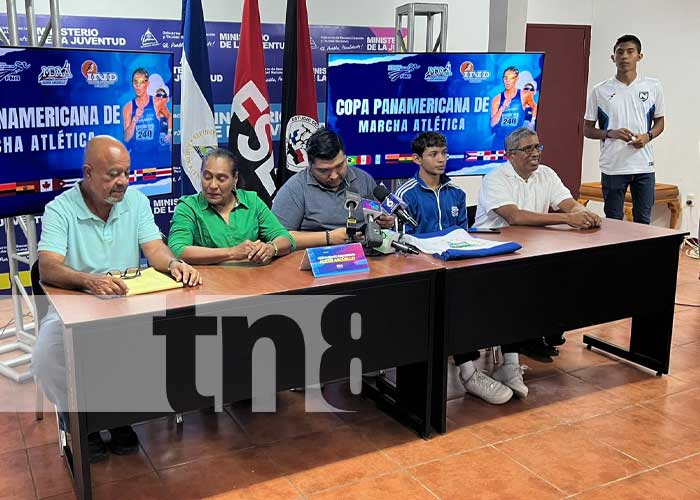 Foto: Anuncian Copa Americana de Marcha Atlética en Nicaragua / TN8