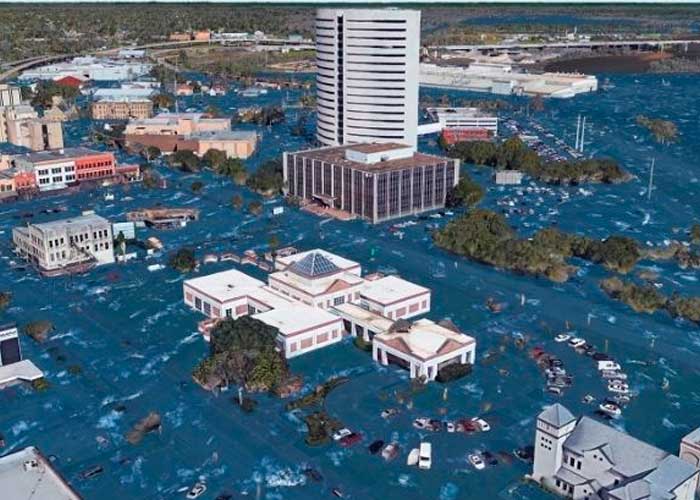 ¡Será otro diluvio! Aumenta el nivel del mar y amenaza con tragarse a EE.UU.