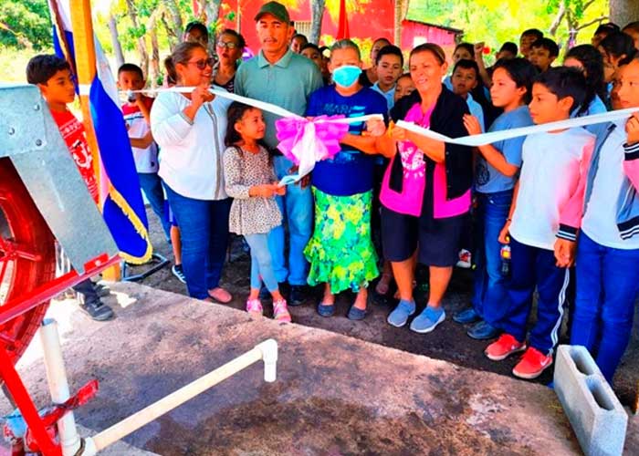 Más obras de progreso: ENACAL inauguró pozo en San Isidro, Nagarote