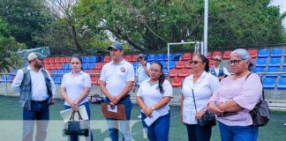 Alcaldía de Ocotal continúa mejorando espacios deportivos para la juventud y niñez
