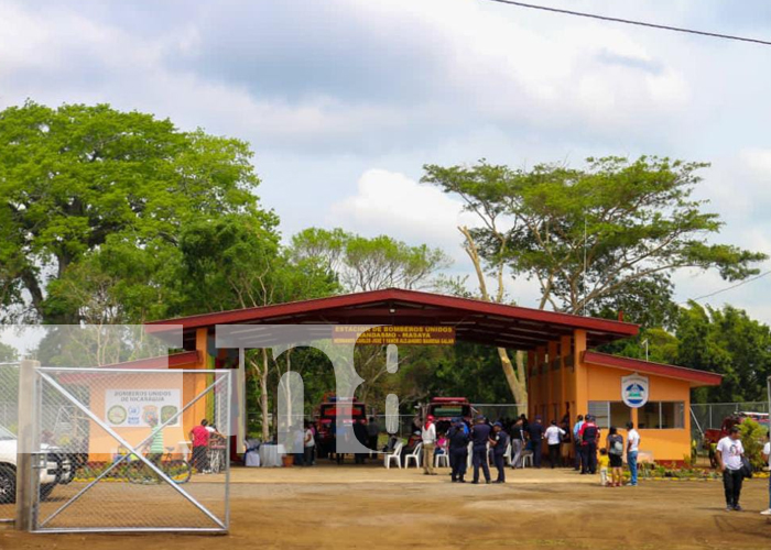 La estación de bomberos número 172 se ubica en Nandasmo, Nicaragua