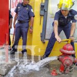 Foto: Inspección de hidrantes en los mercados de Managua / TN8