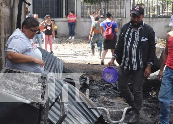 Foto: Incendio arrasa con una vivienda en Estelí / TN8