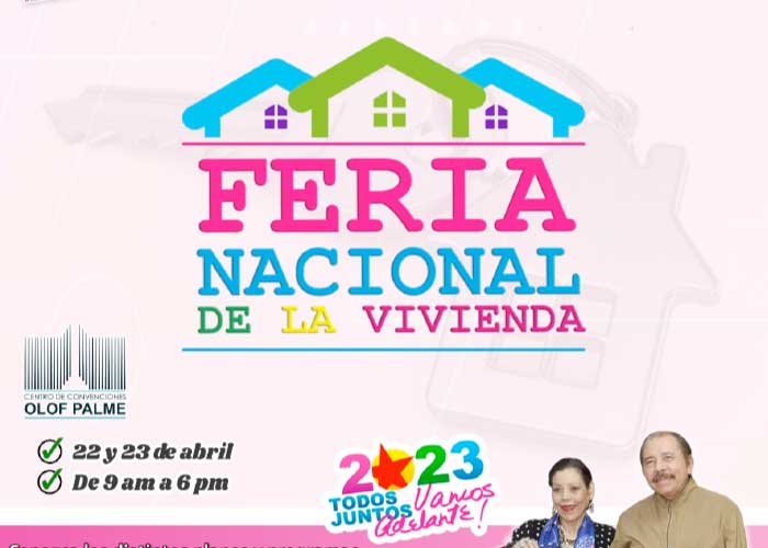 INVUR invita a las familias nicaragüenses a participar en la “Feria Nacional de la Vivienda”