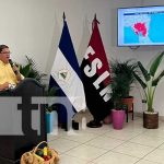 Foto: Presentación de mapas interactivos de rubros agropecuarios en Nicaragua / TN8