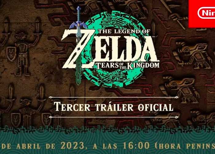 The Legend of Zelda Tears of the Kingdom programa su tráiler final